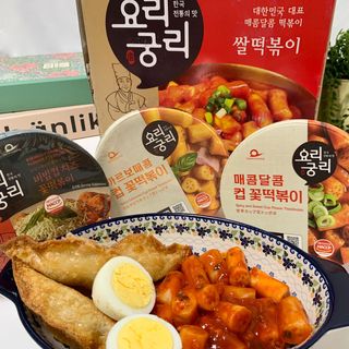 프리 [요리궁리] 타입 B (매콤,치즈,매콤까르보) 꽃떡볶이 6개입 세트 — 5점을 준 리뷰어가 2024년 12월 올린 사용 사진