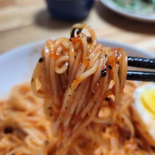 [한면원] 비빔국수 2인분 — 4점을 준 리뷰어가 2022년 8월 올린 사용 사진