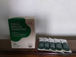 바이탈스푼덴마크BG프로바이오틱스 — 5점을 준 리뷰어가 2021년 6월 올린 사용 사진