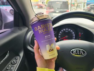 바리스타룰스 돌체 라떼 — 5점을 준 리뷰어가 2023년 4월 올린 사용 사진