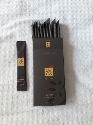 담소은 자극없는 무알콜 휴대용 한방가글 스틱 가글담 — 5점을 준 리뷰어가 2022년 10월 올린 사용 사진