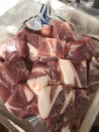 찐신선 한끼한팩 미국 냉동 목살 & 네덜란드 냉동 삼겹살 SET — 5점을 준 리뷰어가 2021년 10월 올린 사용 사진
