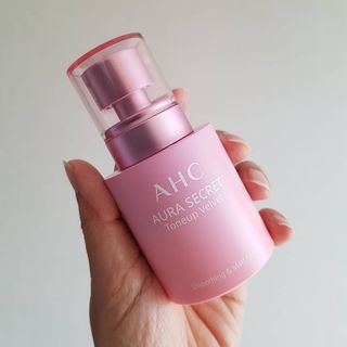 AHC 아우라 시크릿 톤업 벨벳 — 5점을 준 리뷰어가 2021년 4월 올린 사용 사진
