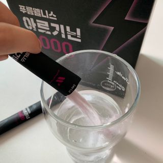 [푸름웰니스] 아르기닌 5000 (10g x 100포) — 5점을 준 리뷰어가 2022년 4월 올린 사용 사진