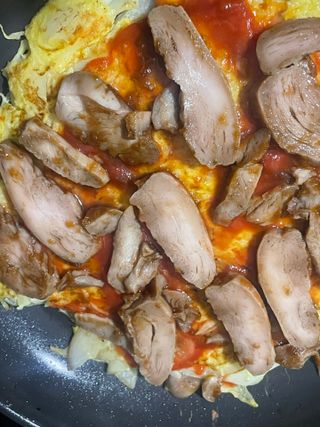 한끼통살 슬라이스 닭가슴살 — 5점을 준 리뷰어가 2023년 2월 올린 사용 사진