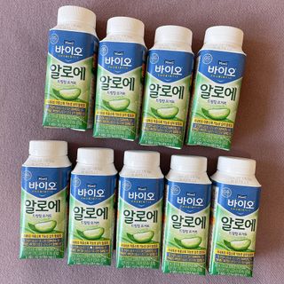 LIVE 매일바이오 알로에 드링킹 요거트 — 5점을 준 리뷰어가 2022년 4월 올린 사용 사진