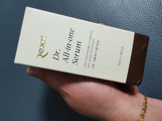 렉스리 닥터 올인원 세럼 Rexri Dr.All-in-one Serum — 5점을 준 리뷰어가 2021년 11월 올린 사용 사진