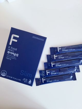 똥기사의 케이푸드 화이버슬림 — 5점을 준 리뷰어가 2021년 1월 올린 사용 사진