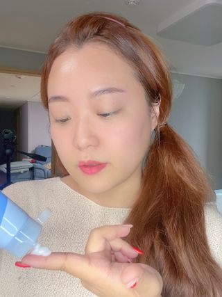 에스트라 아토베리어365 하이드로 수딩크림 — 5점을 준 리뷰어가 2022년 6월 올린 사용 사진