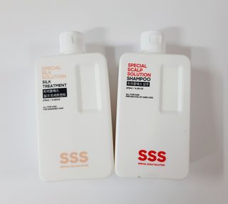 트리플에스 탈모 샴푸 275ml + 실크 트리트먼트 275ml — 4점을 준 리뷰어가 2021년 2월 올린 사용 사진