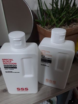 트리플에스 탈모 샴푸 275ml + 실크 트리트먼트 275ml — 5점을 준 리뷰어가 2021년 2월 올린 사용 사진