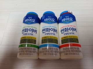 LIVE 매일바이오 썬화이버 드링킹 요거트 — 5점을 준 리뷰어가 2022년 8월 올린 사용 사진