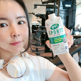 셀렉스스포츠 셀렉스 스포츠 웨이 프로틴 초콜릿 _ 330ml x 12팩 — 5점을 준 리뷰어가 2021년 3월 올린 사용 사진