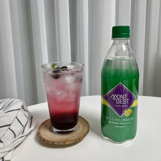몽베스트 Montbest with Sparkling water Lemon OR Lime 20병(랜덤) — 5점을 준 리뷰어가 2021년 10월 올린 사용 사진