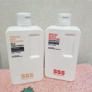트리플에스 탈모 샴푸 275ml + 실크 트리트먼트 275ml — 5점을 준 리뷰어가 2021년 2월 올린 사용 사진