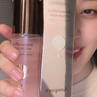 아미퓨어 아미노이펙트 세럼미스트 피부에 착 붙는 고보습 수분충전 간편 휴대 안개분사 속건조를 위한 꿀템 — 5점을 준 리뷰어가 2021년 6월 올린 사용 사진