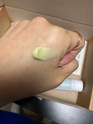 건선/아토/습진/민감성 피부 천연보습진정크림 소리온 크림 & 센시티브 크림 50g — 3점을 준 리뷰어가 2022년 1월 올린 사용 사진