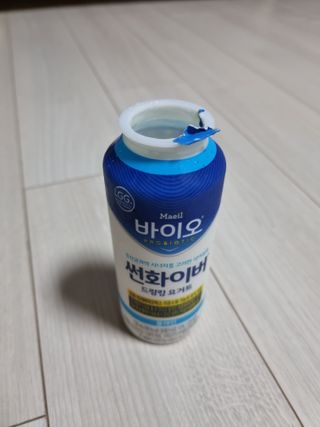LIVE 매일바이오 썬화이버 드링킹 요거트 — 4점을 준 리뷰어가 2022년 8월 올린 사용 사진