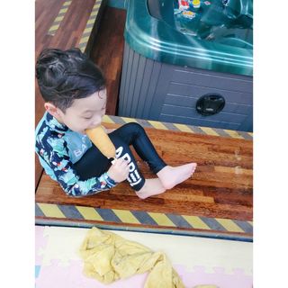오마뎅 한우핫도그 — 5점을 준 리뷰어가 2021년 5월 올린 사용 사진