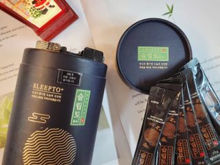 프리마인 자체 기업부설 연구소에서 찾아낸 건강한 수면의 비밀.  슬립토 플러스 30포 — 3.5점을 준 리뷰어가 2021년 11월 올린 사용 사진