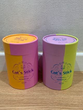 페페로니 맛있는 스틱 - 무항생제 닭고기 15개 + 원양선 참치 15개 — 4.5점을 준 리뷰어가 2021년 10월 올린 사용 사진