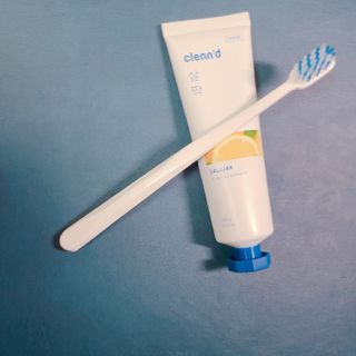 주식회사 클린디 [클린디]🌿민트향으로 상쾌하게, 단짝가글 + 맞춤 칫솔 + 치약 세트🦷 — 5점을 준 리뷰어가 2021년 12월 올린 사용 사진