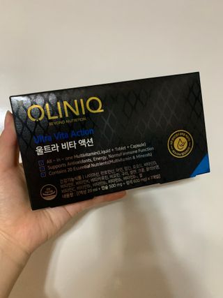 올리닉 울트라비타액션 — 5점을 준 리뷰어가 2021년 10월 올린 사용 사진