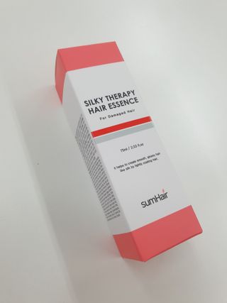 썸헤어 / SUMHAIR 썸헤어 실키 테라피 헤어 에센스 — 5점을 준 리뷰어가 2021년 4월 올린 사용 사진