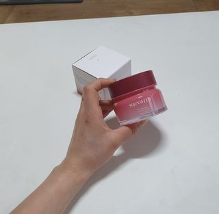 SOONWITH 바이오 수퍼 아쿠아 하이드로 젤 크림 — 5점을 준 리뷰어가 2021년 4월 올린 사용 사진