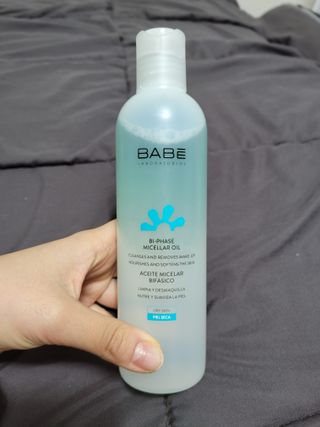 바베 BABE 바베 바이-페이즈 미셀라 오일 — 5점을 준 리뷰어가 2021년 1월 올린 사용 사진