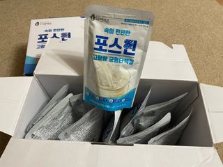 자연에온 마시는 프로틴 고함량 균형단백질 음료 포스틴 125ml 10개입 1BOX — 4.5점을 준 리뷰어가 2021년 5월 올린 사용 사진