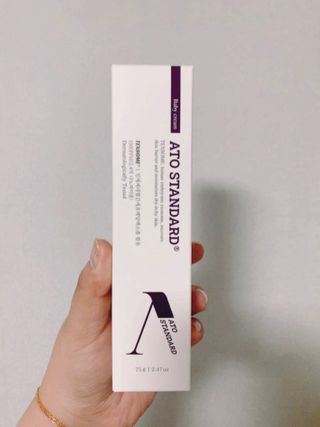 아토스탠다드 베이비크림 — 5점을 준 리뷰어가 2021년 1월 올린 사용 사진