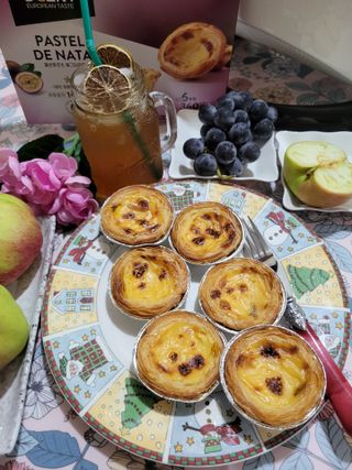 디앙뜨 포르투갈 에그타르트 오리지널 맛+패션후르츠 맛 중 택1 — 5점을 준 리뷰어가 2021년 8월 올린 사용 사진