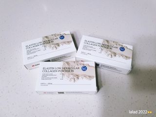 [유니자르] 엘라스틴 저분자 콜라겐95 7포 X 3EA   총 21포 — 5점을 준 리뷰어가 2022년 1월 올린 사용 사진