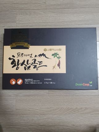 서울약사신협_프리미엄황삼골드_3.75g x 12환+75mgx12병 — 5점을 준 리뷰어가 2021년 1월 올린 사용 사진