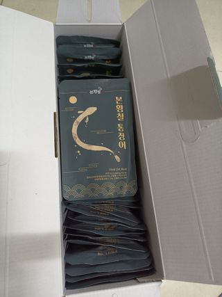 [비린내 완벽제거] 본황칠 통장어 국내산 장어즙 아르기닌 2800mg 장어즙효능 기력보강 — 4점을 준 리뷰어가 2022년 8월 올린 사용 사진