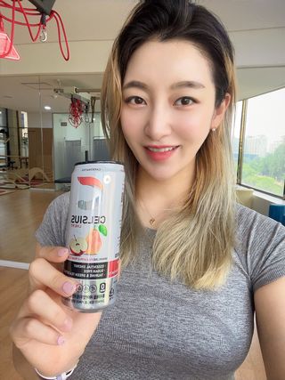 셀시어스 오리지널 325ml 에너지 비타민 피트니스 드링크(24can) 다이어트 음료 — 5점을 준 리뷰어가 2022년 5월 올린 사용 사진