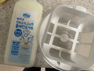 프리_[덴마크] 진하고 더 고소한 플레인 요거트 1.8L — 5점을 준 리뷰어가 2025년 5월 올린 사용 사진