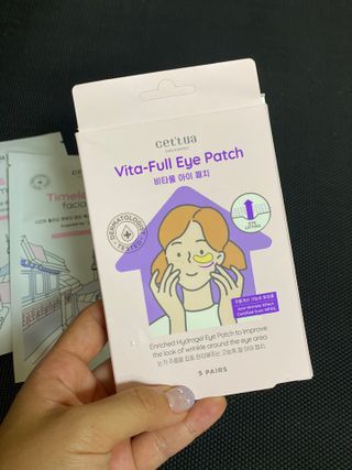 세뚜아(Cettua) [세뚜아] 비타풀 아이 패치 Cettua Vita-Full Eye Patch — 5점을 준 리뷰어가 2023년 8월 올린 사용 사진
