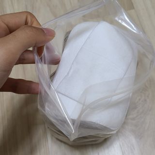 디어엘로디 프리미엄 유기농 유아 솜티슈 40매 3Pack +60매 1Pack 혼합형 — 5점을 준 리뷰어가 2021년 4월 올린 사용 사진