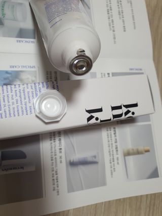 키노닉스 원더 레미디 튜브 보습크림 — 5점을 준 리뷰어가 2021년 8월 올린 사용 사진