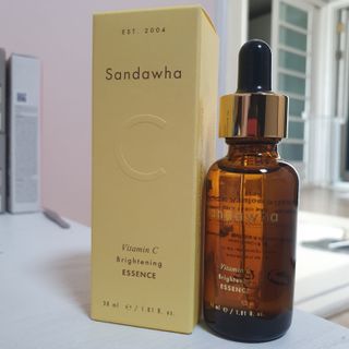 스킨큐어 산다화 비타민c 화이트닝 에센스 30ml — 5점을 준 리뷰어가 2022년 2월 올린 사용 사진