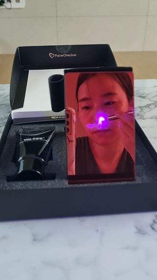 메데스 비츠케어 모공케어 피부관리키트 — 4점을 준 리뷰어가 2021년 8월 올린 사용 사진