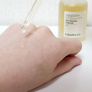 로자펠로 시카 앰플 50ml EGF 재생 미백 비타민 — 5점을 준 리뷰어가 2021년 2월 올린 사용 사진