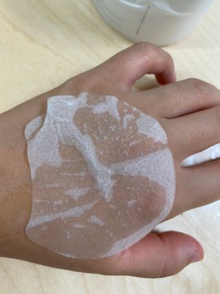 리더스코스메틱 리더스 카밍 바이오틱스 퀵 수딩 패드 — 5점을 준 리뷰어가 2022년 7월 올린 사용 사진