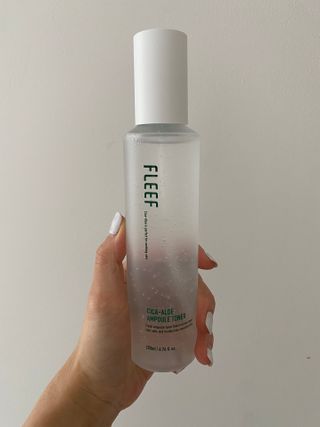 플리프 시카-알로에 앰플 토너 200ML — 5점을 준 리뷰어가 2021년 1월 올린 사용 사진
