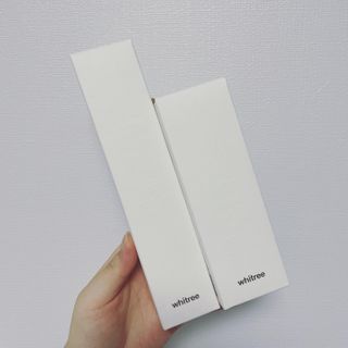 화이트리 비움 약산성 클렌징젤 ,마일드 필링젤 세트 — 5점을 준 리뷰어가 2021년 1월 올린 사용 사진