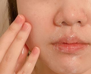 스킨큐어 산다화 순한 클렌징 동백 오일 200ml — 5점을 준 리뷰어가 2023년 4월 올린 사용 사진