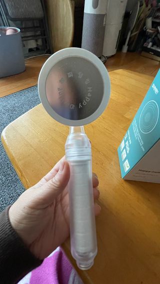 해피달링 약산성 비타민 샤워기 — 5점을 준 리뷰어가 2023년 2월 올린 사용 사진