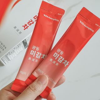 광동생활건강 MF[광동]가벼운 하루 시작✨ 광동 미감차 15포 1박스 — 4점을 준 리뷰어가 2024년 5월 올린 사용 사진